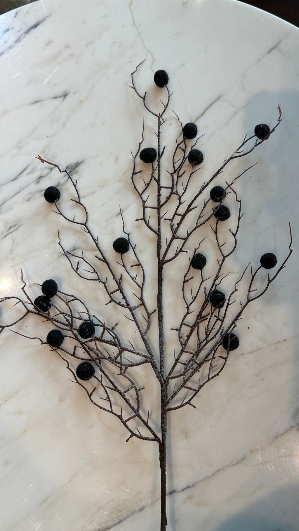 Pick de berry pom pom negro