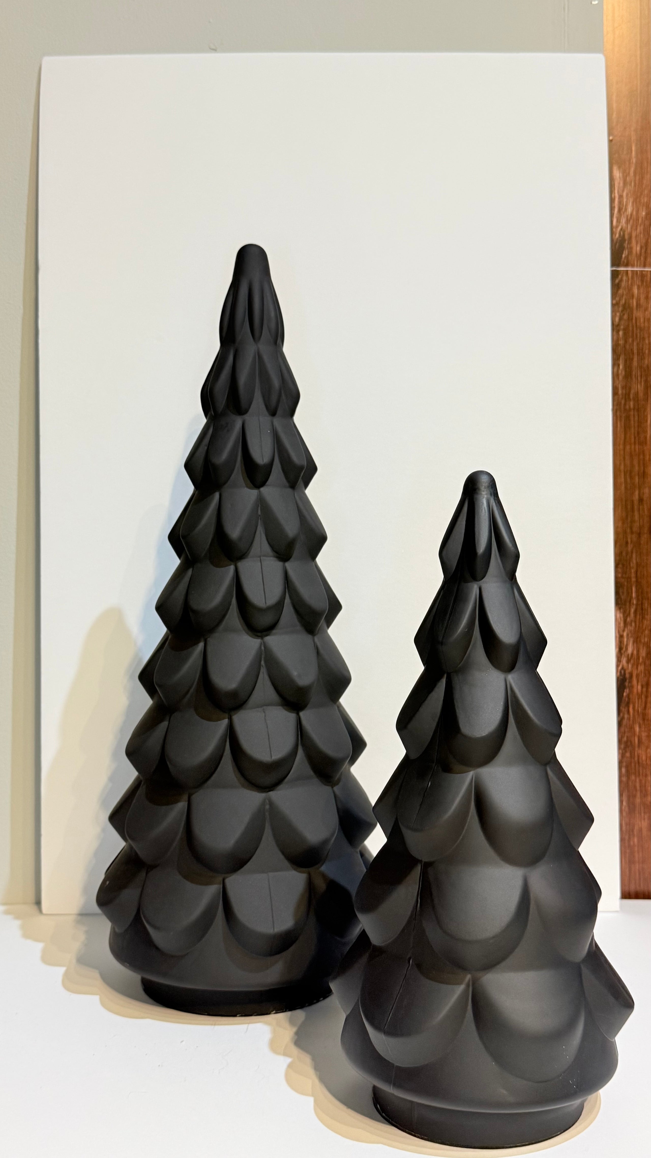 Pino de cristal simétrico Blanco/Negro