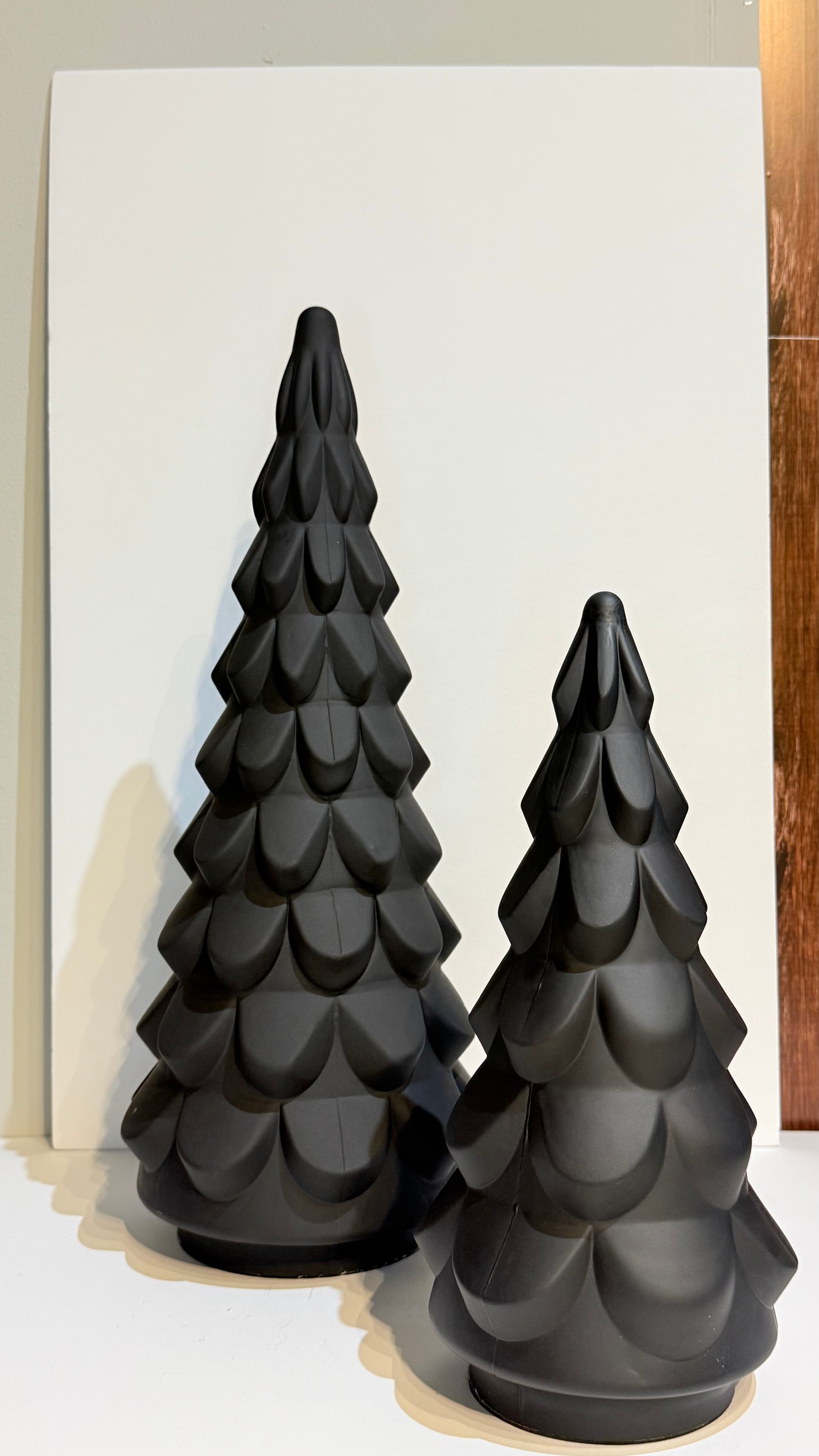 Pino de cristal simétrico Blanco/Negro