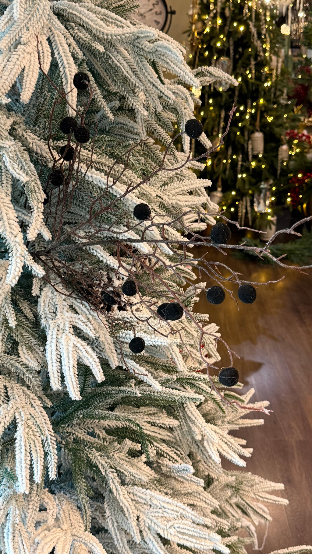 Pick de berry pom pom negro