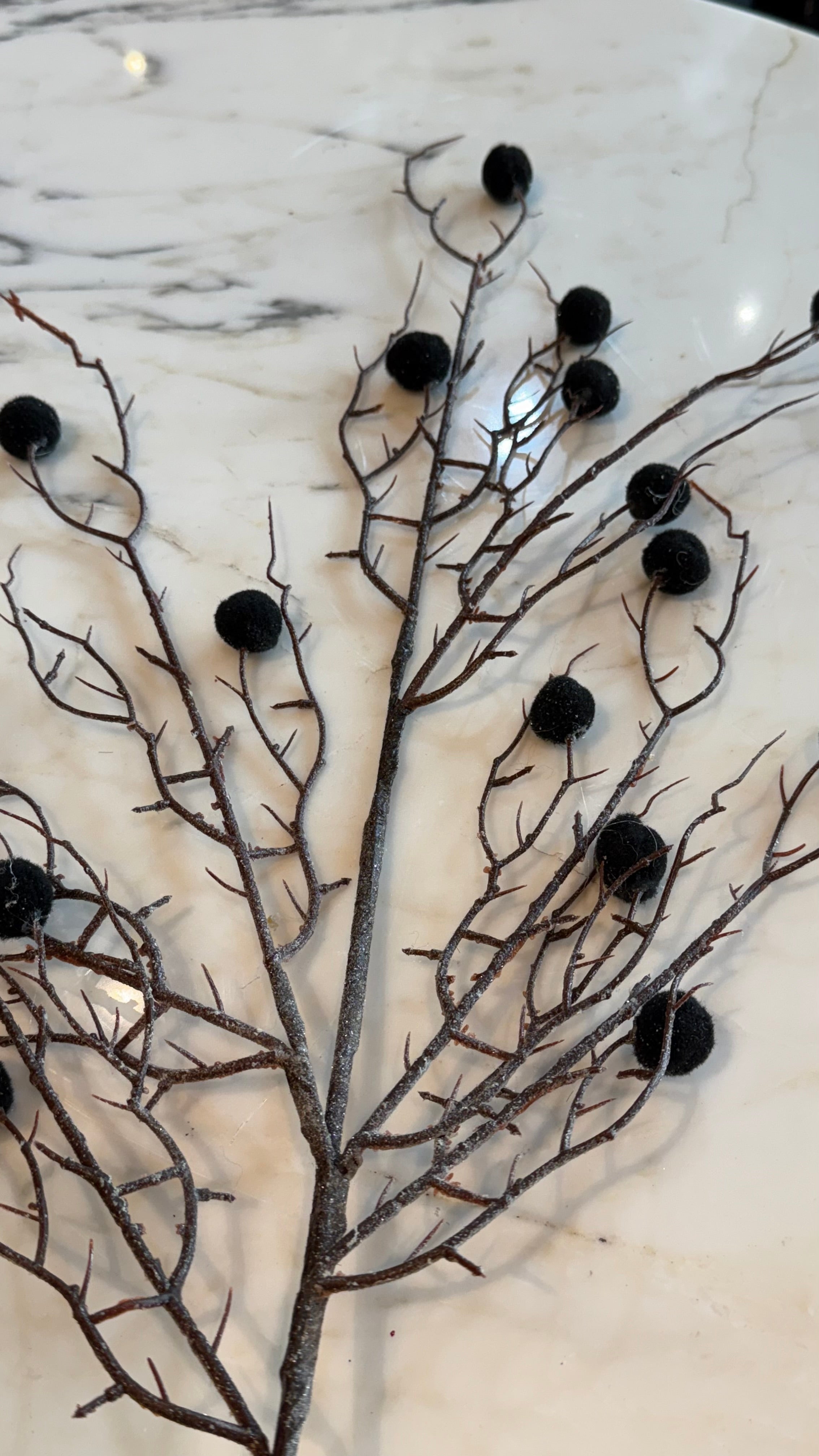 Pick de berry pom pom negro