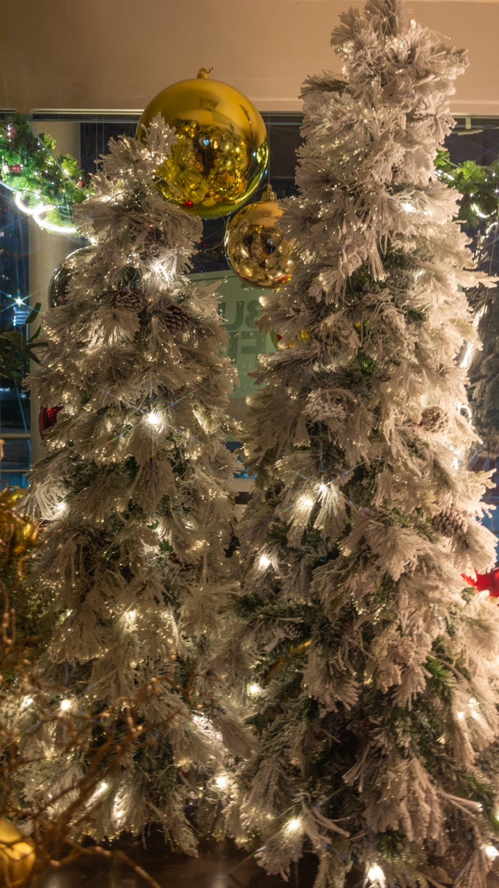 ARBOL SLIM NEVADO LUXE