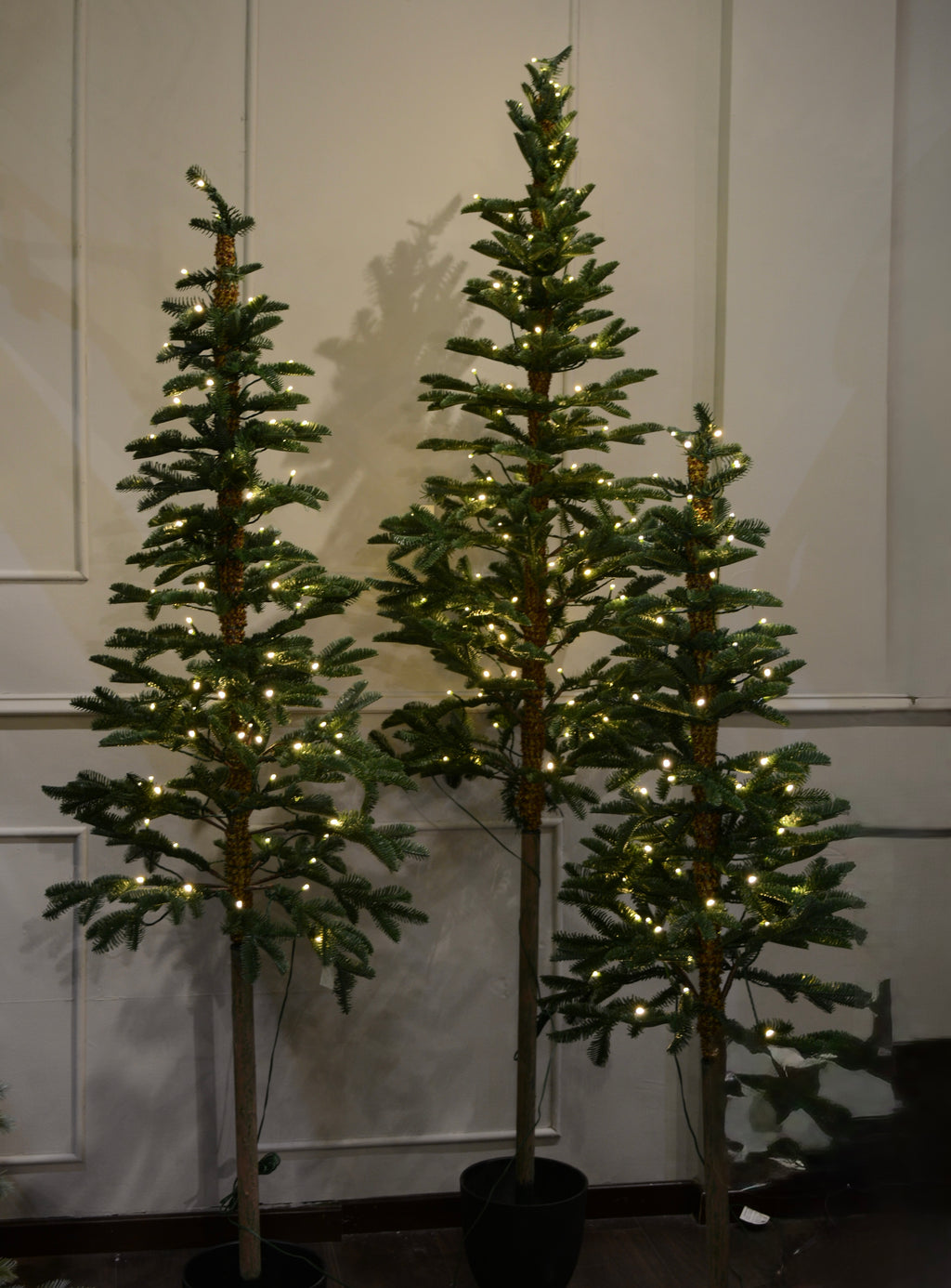 set de arboles verde slim