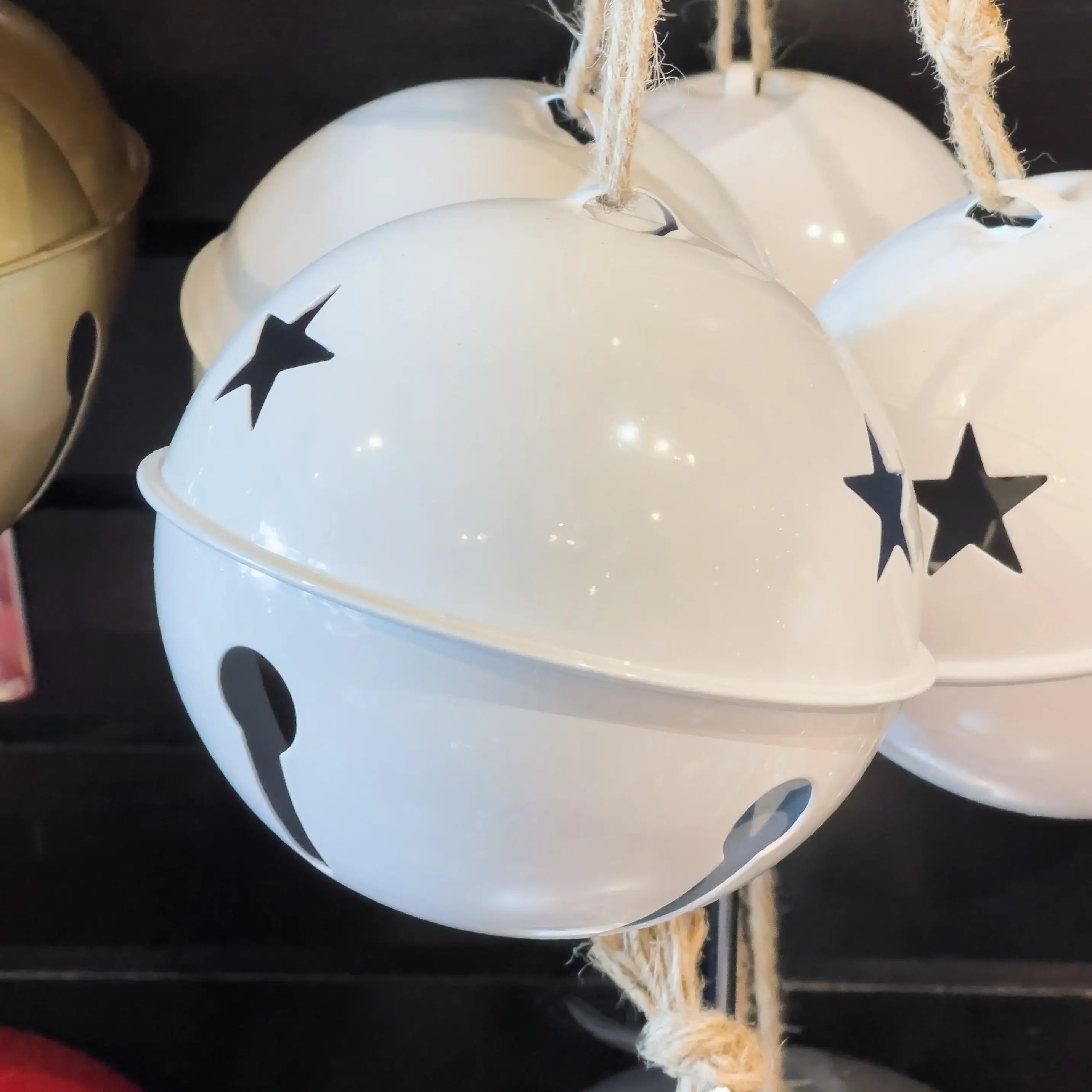 CASCABEL DE 12 CM BLANCO