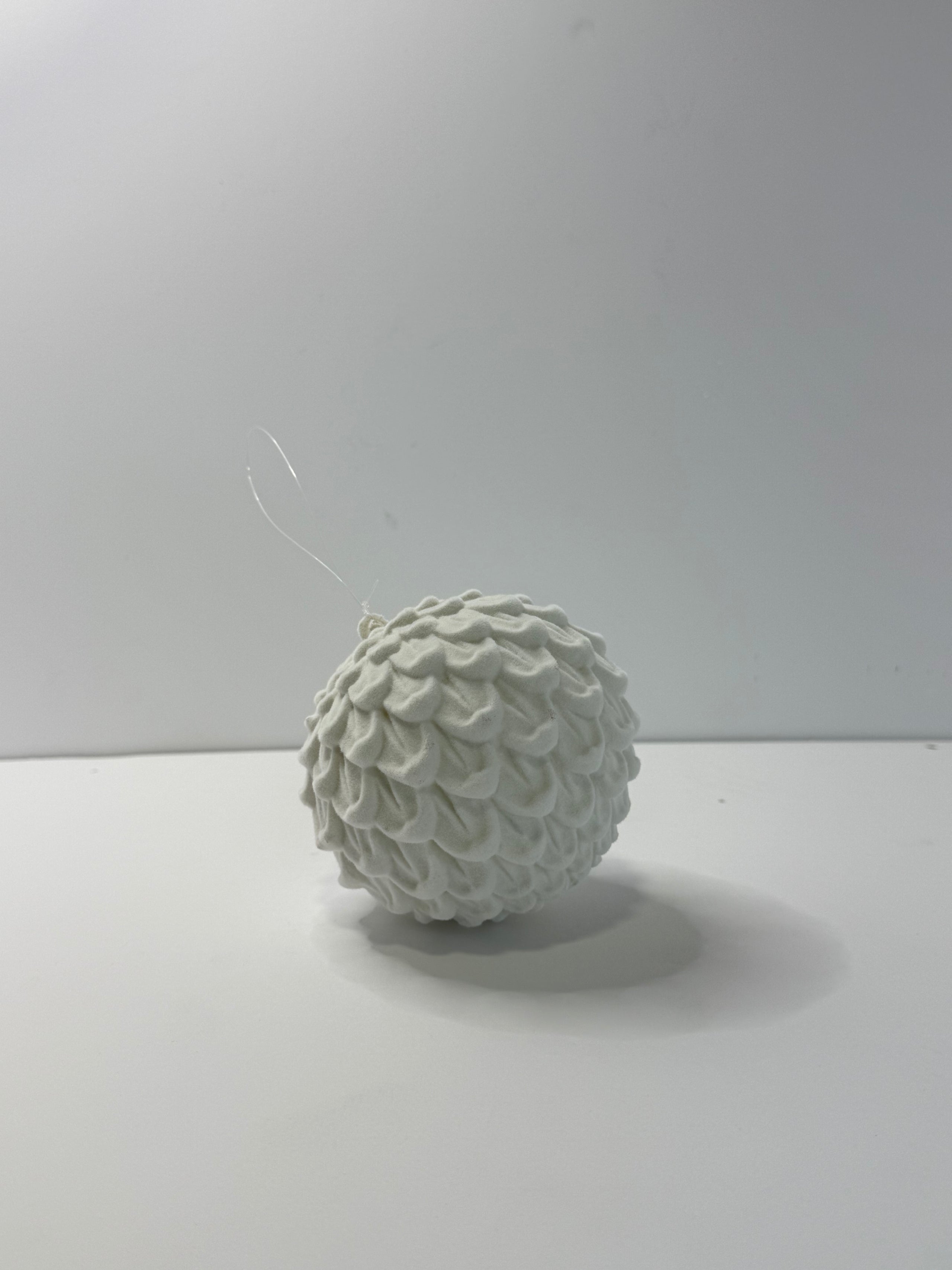 Piña de 10cm blanca white