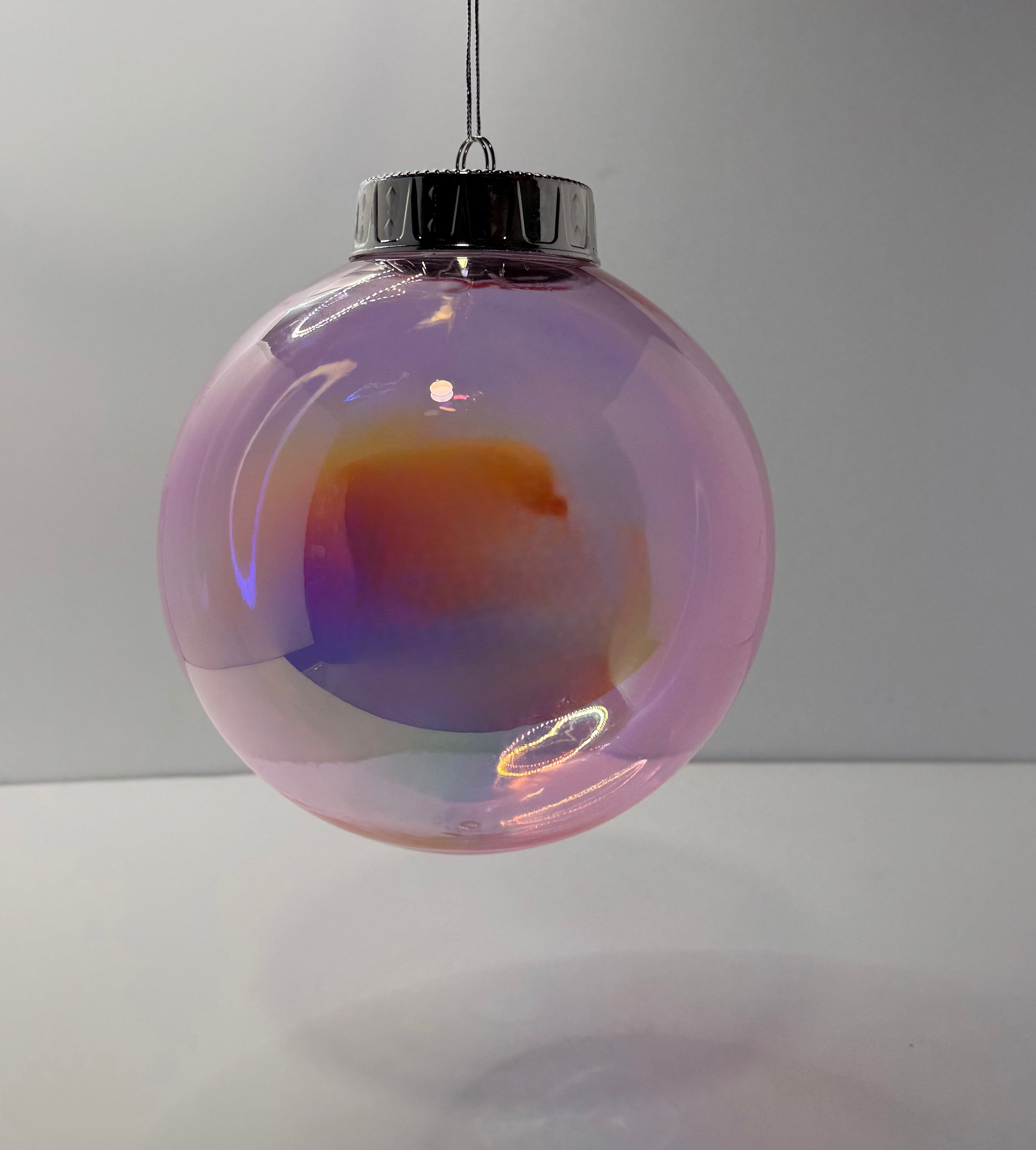 Esfera tornasol 20cm rosa