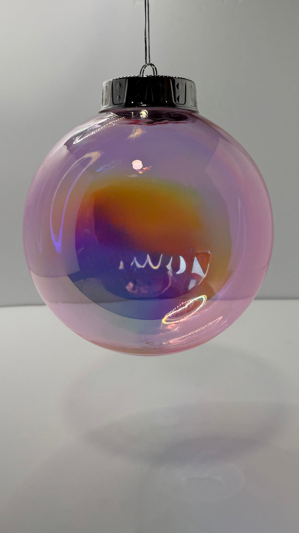 Esfera tornasol 20cm rosa