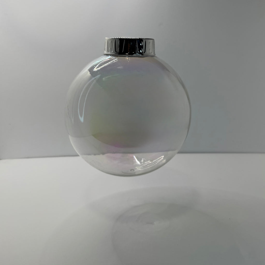 Esfera transparente tornasol20 cm