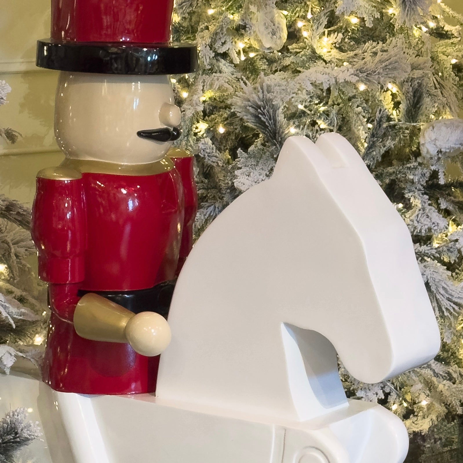 JINETE CON CABALLO FIBRA DE VIDRIO