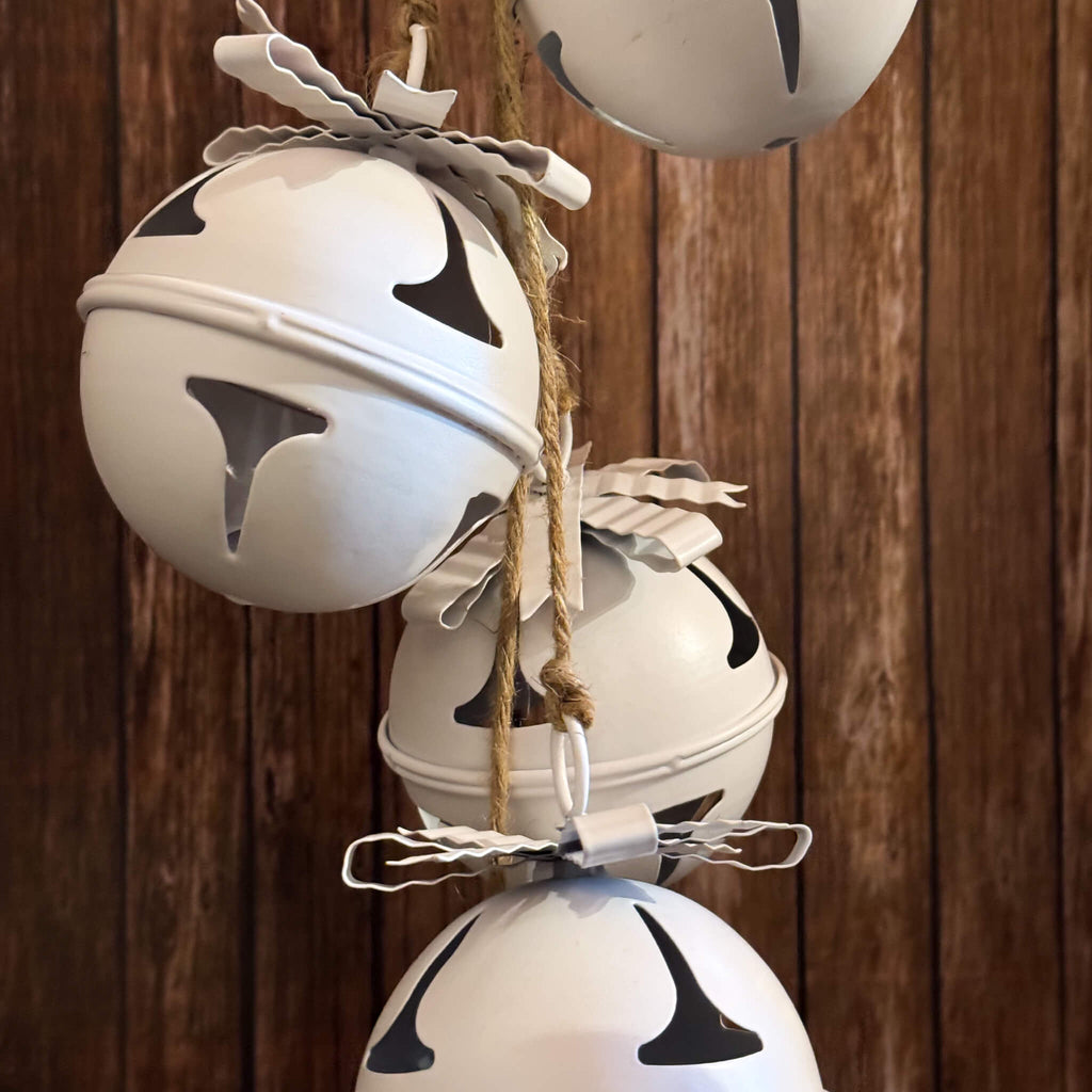 CASCABEL X6 DE METAL BLANCO