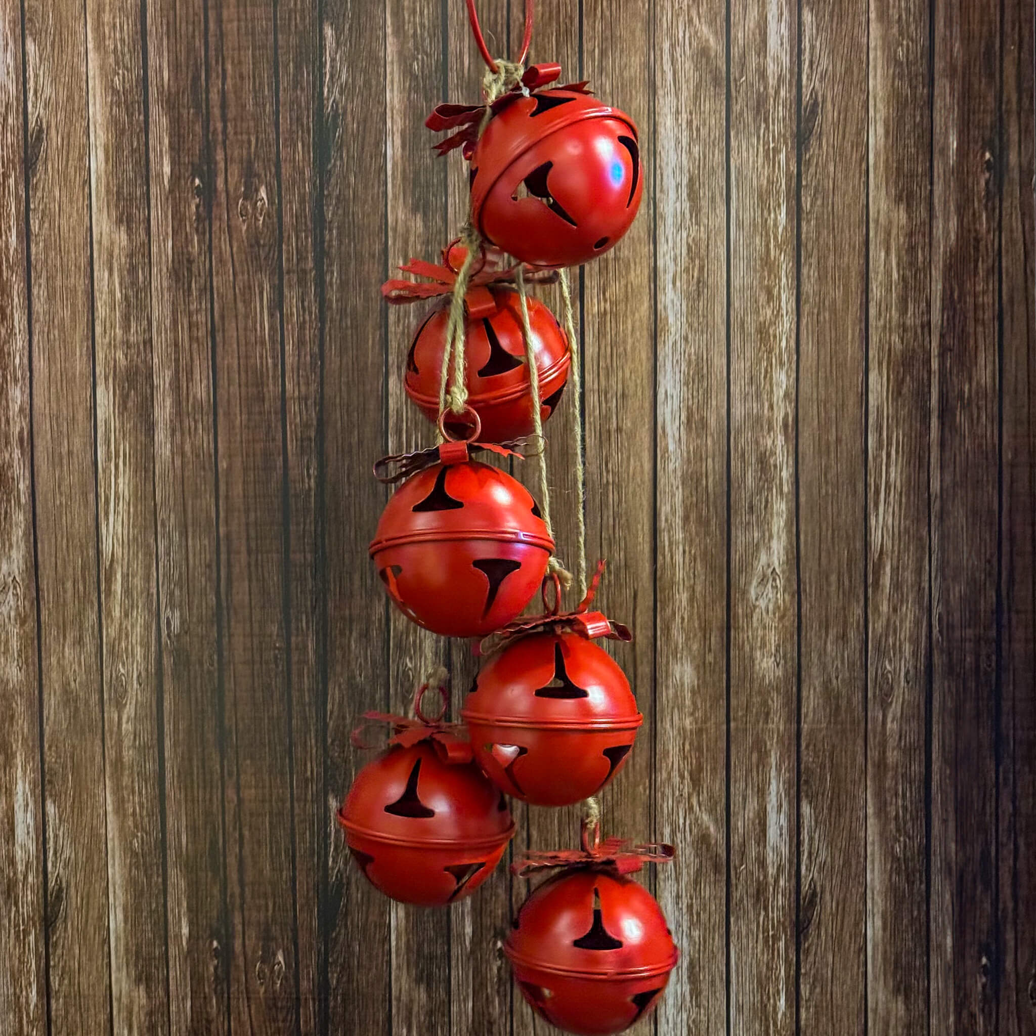 CASCABEL X6 DE METAL ROJO