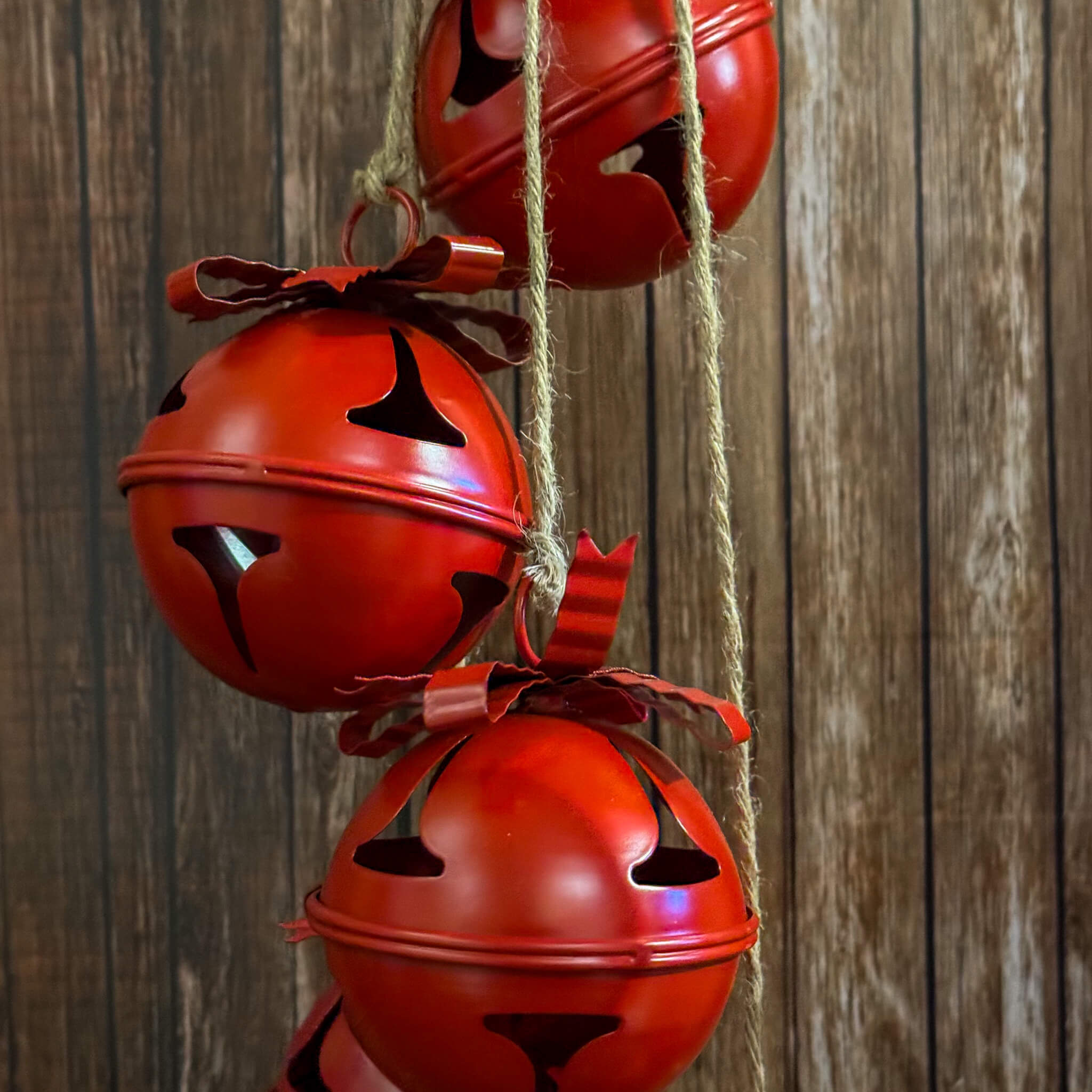 CASCABEL X6 DE METAL ROJO