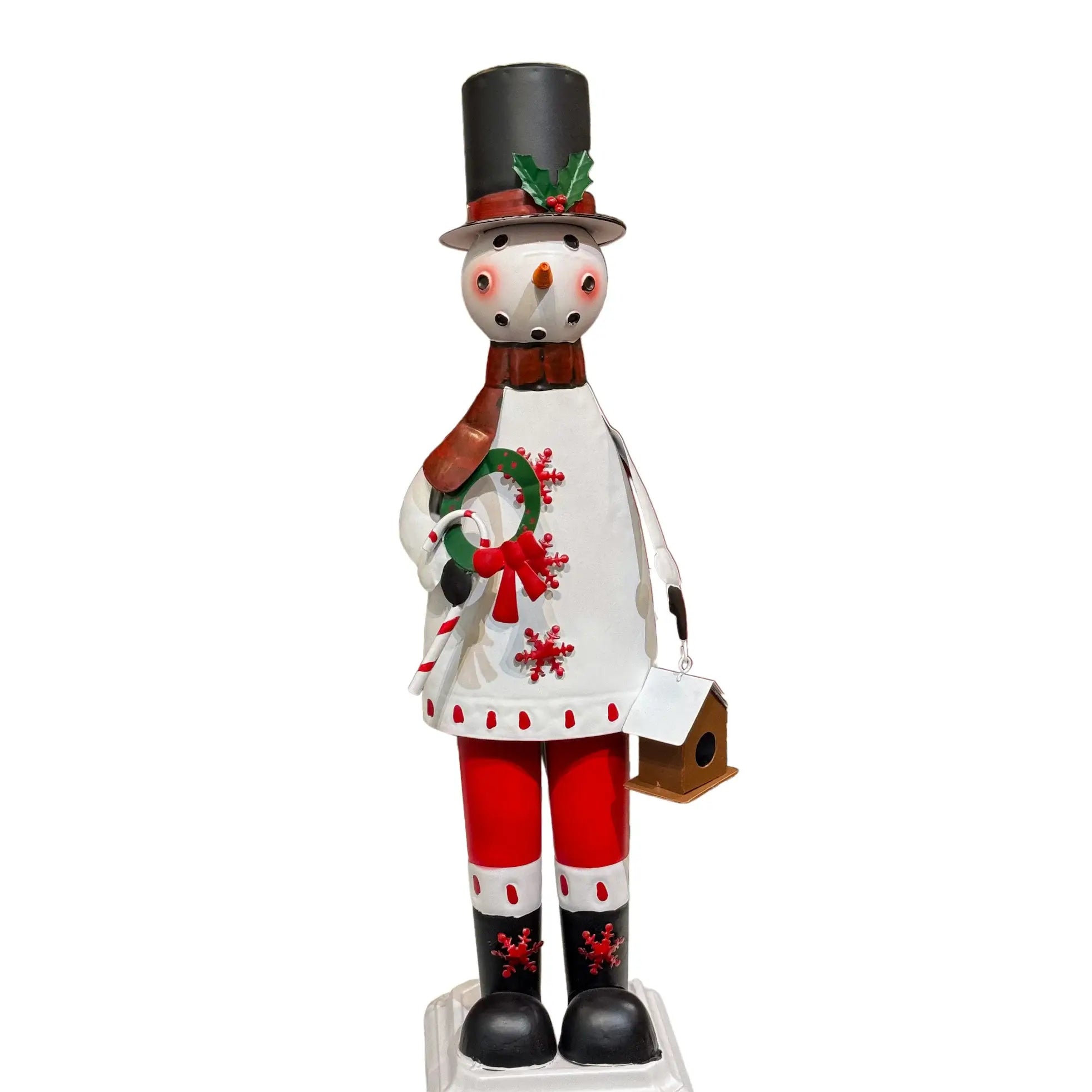 MUÑECO DE NIEVE METAL