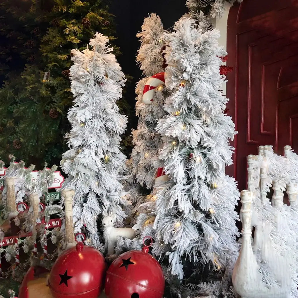 ARBOL SLIM NEVADO LUXE