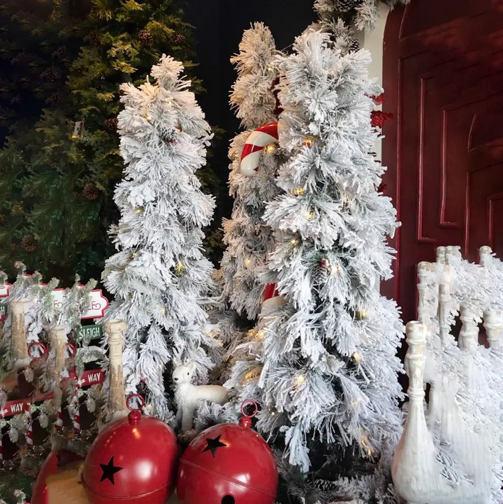 ARBOL SLIM NEVADO LUXE