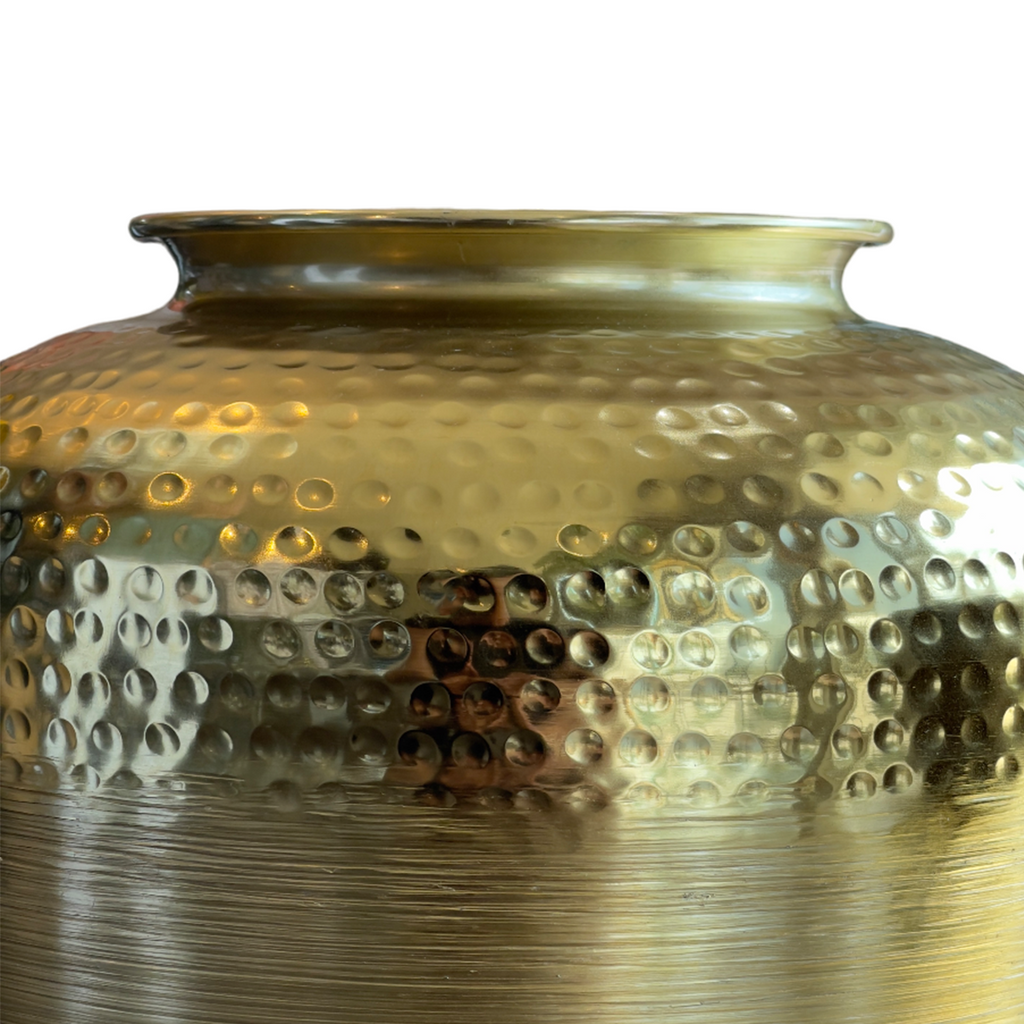 ARRÓN DE METAL EN ACABADO DORADO