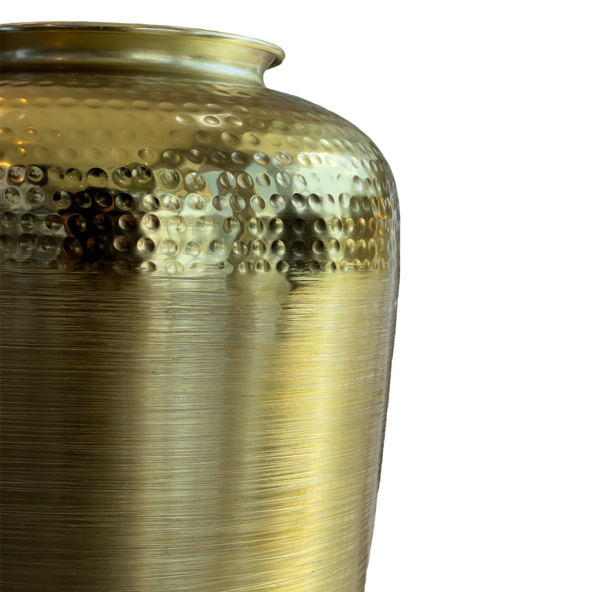 ARRÓN DE METAL EN ACABADO DORADO