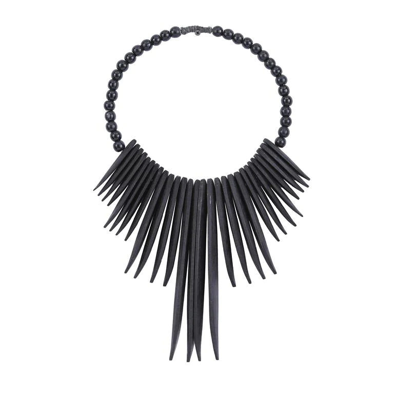 COLLAR DECORATIVO DE PARED BOHEMIO NEGRO