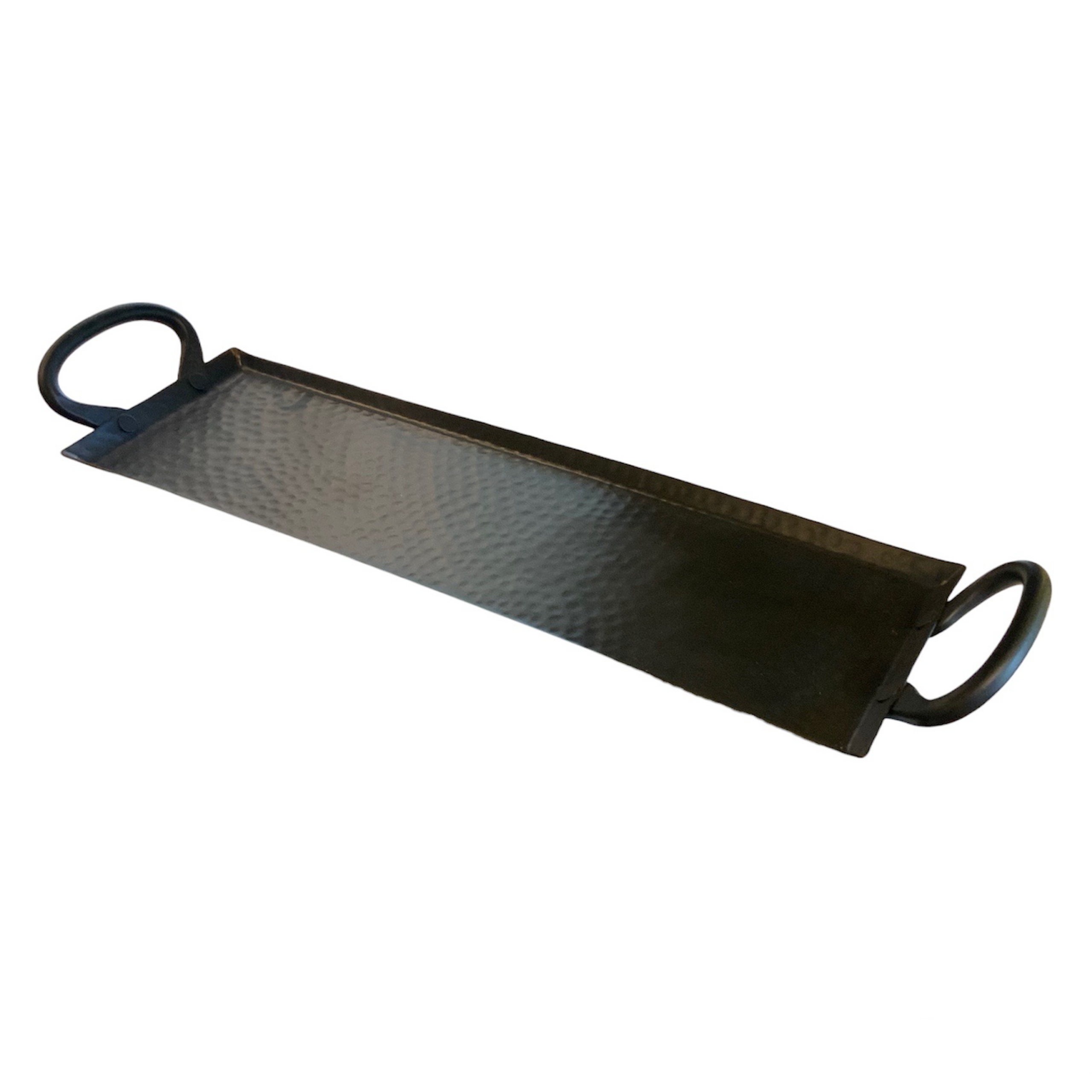 CHAROLA METALICA NEGRA